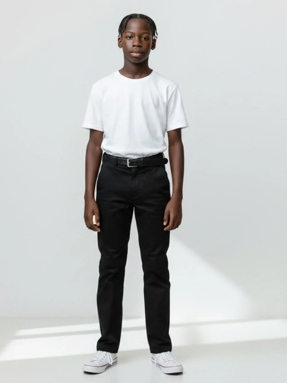 Old Navy BOYS Black Straight Pants